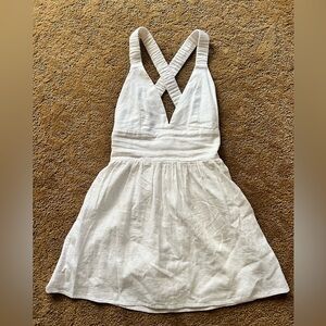 Abercrombie & Fitch White Skort Dress